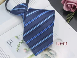 Zipper Necktie For Men Women Tie for Boys Girls Suits 6cm SolidTies Slim Girls Neck tiie Gravatas Rubber Pre-tied Tie