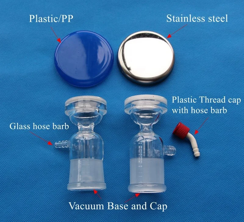 250~2000ml Lab use Glass fritted disc Vacuum Membrane Filter Holder Assembly Filtration set