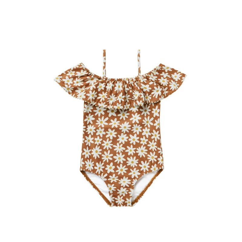 Wholesale Children Print Custom Girl Swimsuit One Pieces Kids Girls 0-16 Years Bikini Swimwear