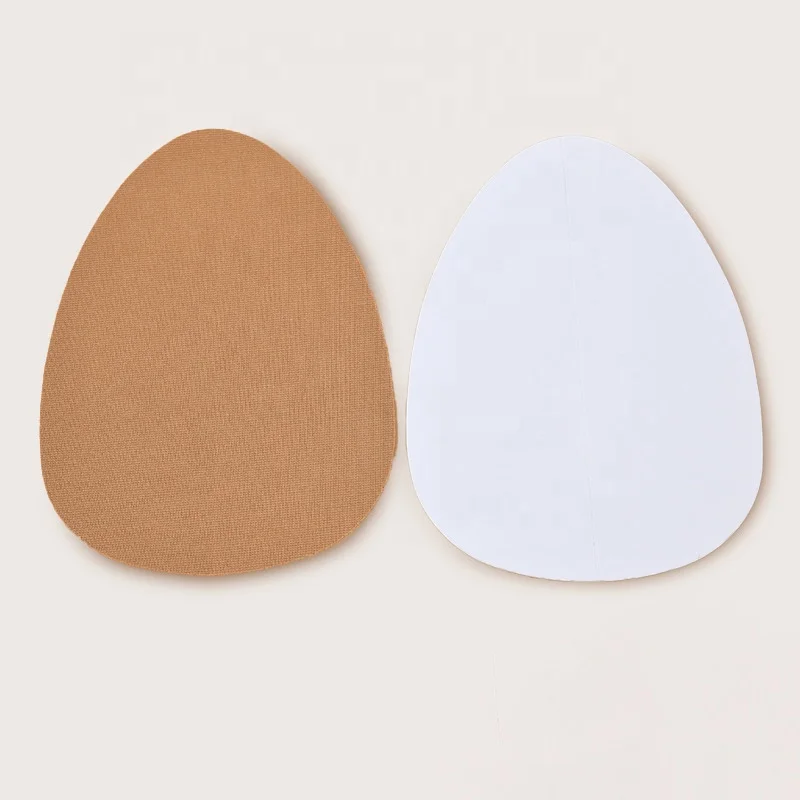 Custom Disposable Cotton Fabric Breathable Nipple Cover Push Up Nipple Pasties Sexy Large Nipple Covers