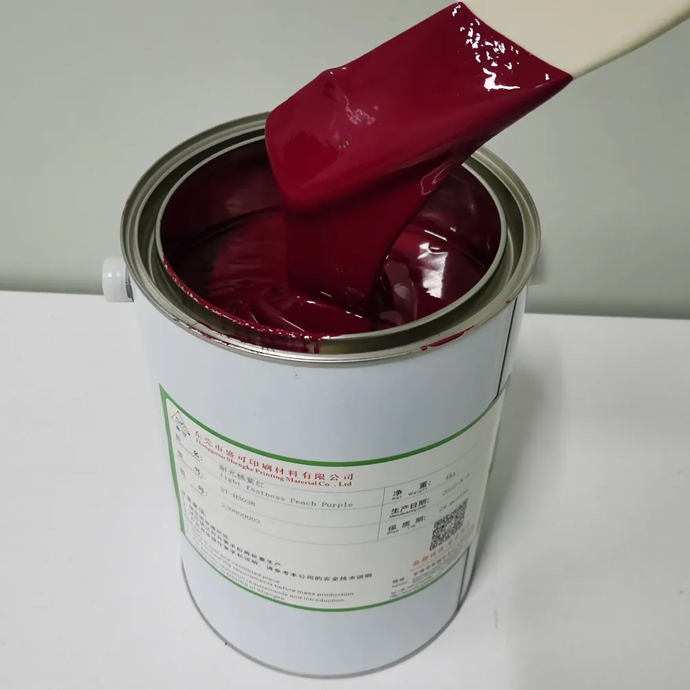 Factory Price Tagless Label Heat Transfer  Silk Screen Printing Ink