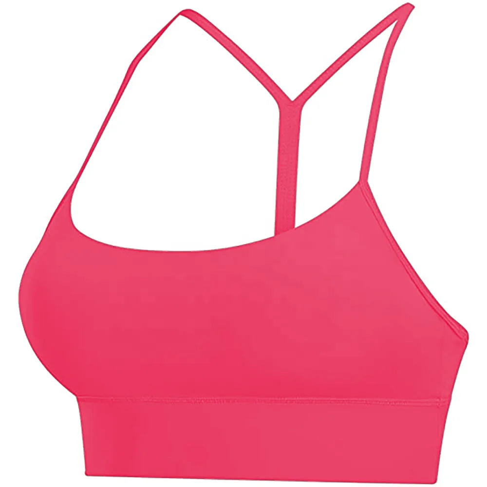 MIQI Wholesales Breathable Gym Clothing Eco Friendly Women Sexy Strappy Back Yoga Sports Bra
