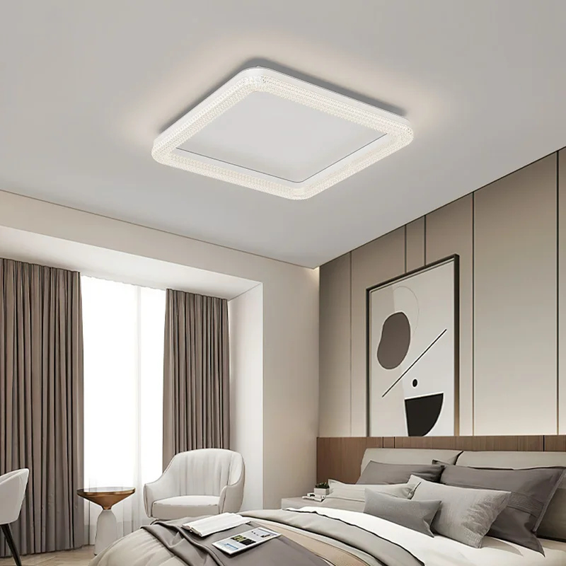 JJC Nordic Style Modern LED Bedroom Ceiling Light Creative Round Room Acrylic Ceiling Light Suitable For Bedroom