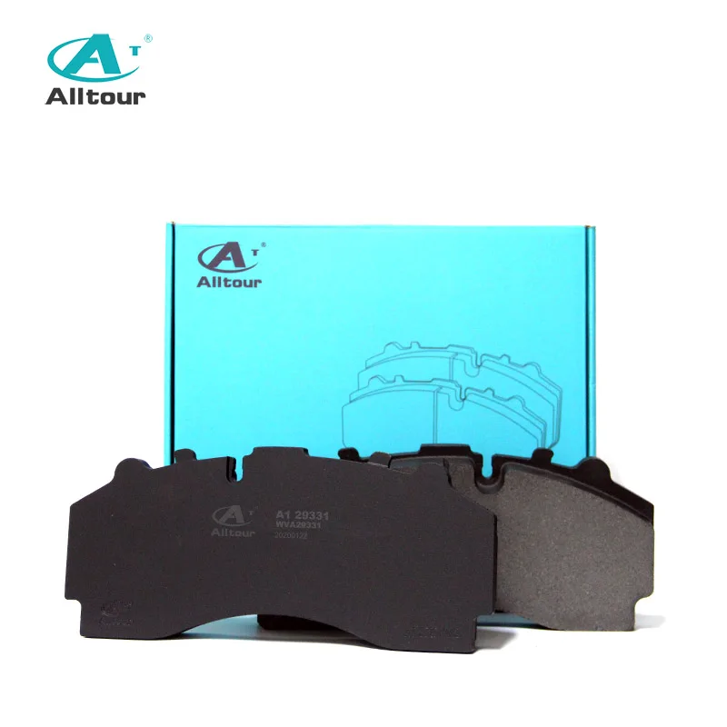 WVA29331 auto spare parts heavy truck brake pads with emark and ISO/TS 16949 premium ceramic brake pads