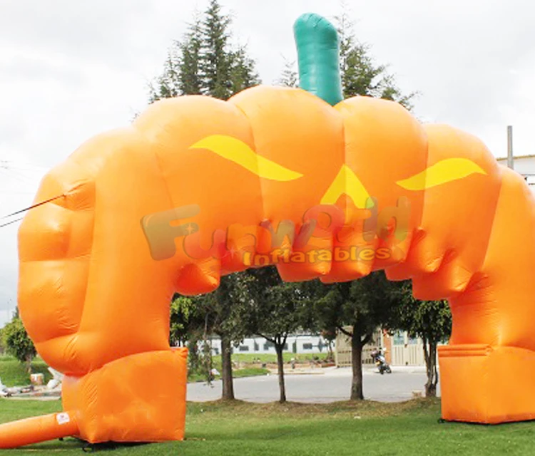 Giant commercial halloween arches arc gonflable custom printed inflatable archway arch advertising inflatables