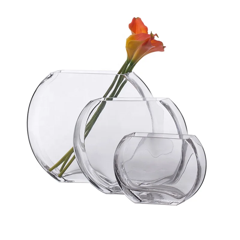 Гравированная 2019 новая плоская прозрачная стеклянная миска для рыбы с логотипом на заказ приветствуется OEM