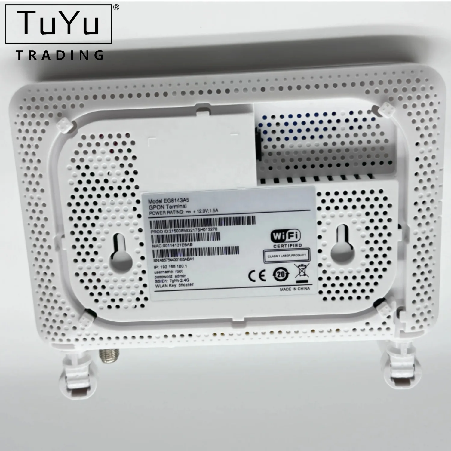 Высокое качество Gpon Onu EG8143A5 1GE 3FE 1VOIP 2 4 GWIFI CATV модем волоконно-Оптическая сеть Wifi волокно с английской системой Echolife