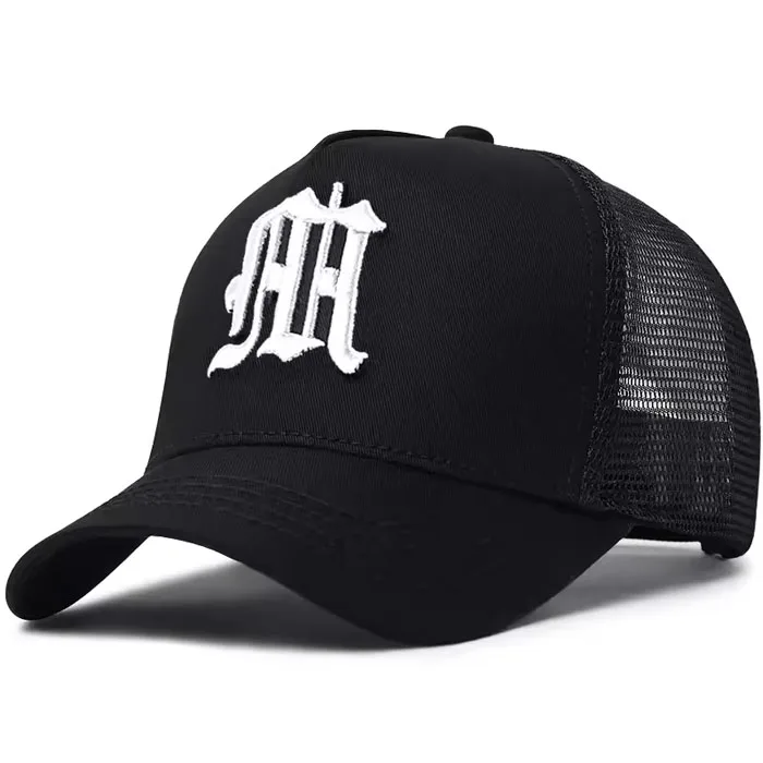 Trucker Hats Custom Men Curved Brim Mesh Caps Women Sports Cap Snapback Trucker Hat Mesh Custom 5 Panel EmbroideredTrucker Hat