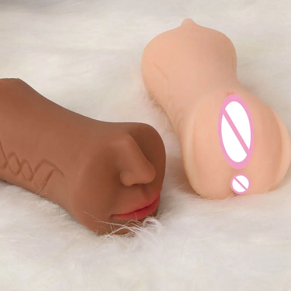 OEM/ODM 3 In 1 Men Masturbator Sex toy Products male vagina anal sex masturbator tool men Plastic Rubber Vagina