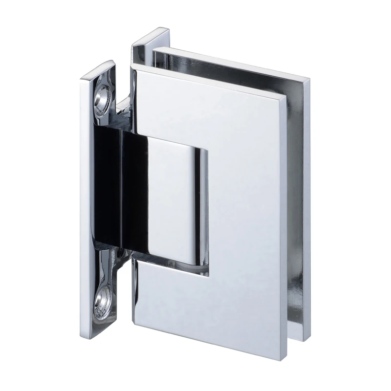 90 Degree Stainless Steel 304 Mirror Polish Glass To Wall H type glass Shower Door Hinge