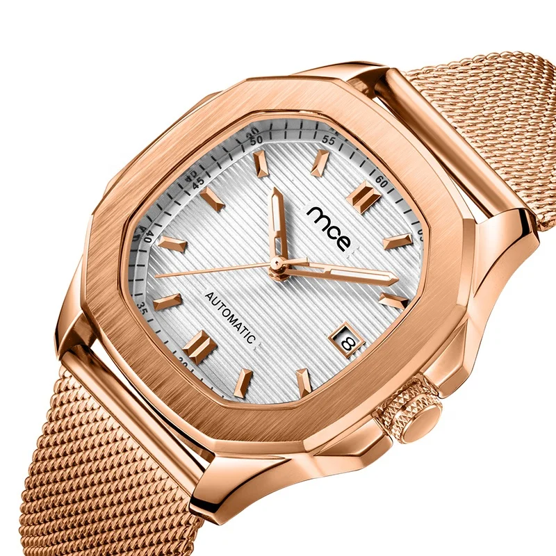 New Trend FOKSY Own Patent Square Automatic Man Watch Perfect Luxury Manufacturer in China