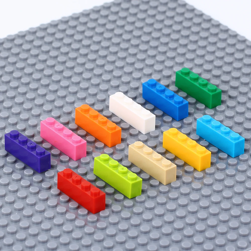 Wholesale MOC  1 x 4 Bricks NO.3010 Abs Plastic Accessories Parts puzzle building blocks toy For Children