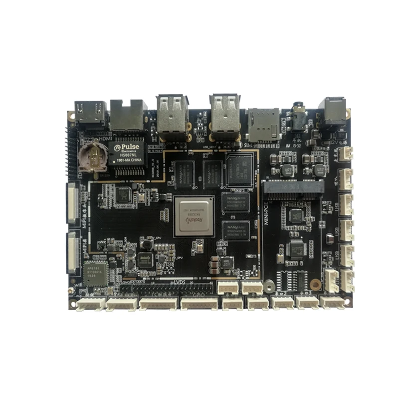 Customize Android os Linux os Ubuntu PCBA Industrial Development Board Rk3288 Control Motherboard