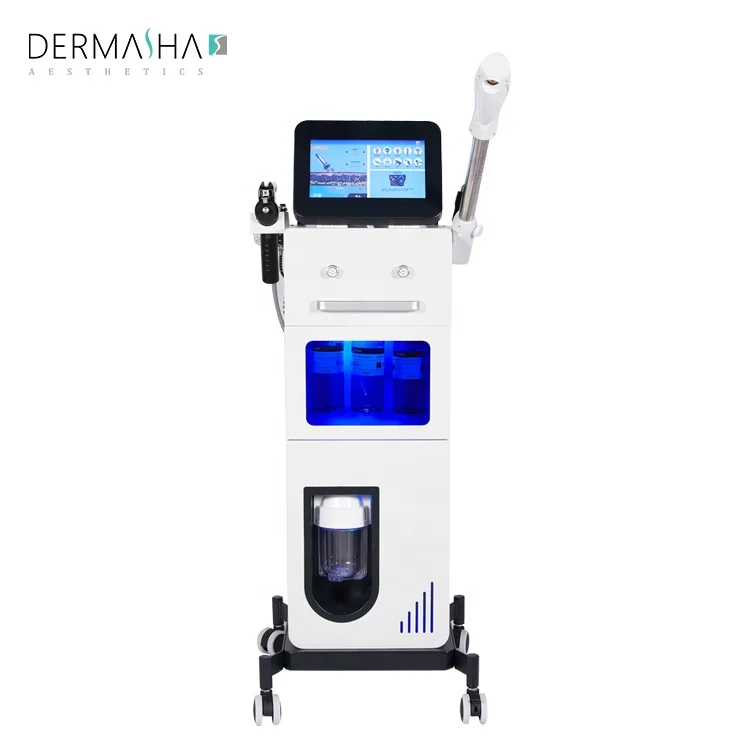 10 in 1 facial equipment Oxygen spray gun skin rejuvenation Facial Cleaning Water Peel Hydra Dermabrasion Peeling Machine