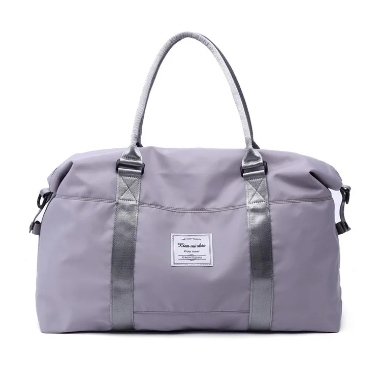 wholesale fashion classic travel bag big capacity wet dry pocket separated duffel bag