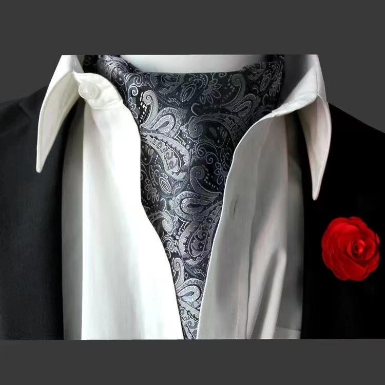 Мужской синий ночной платок 5 см