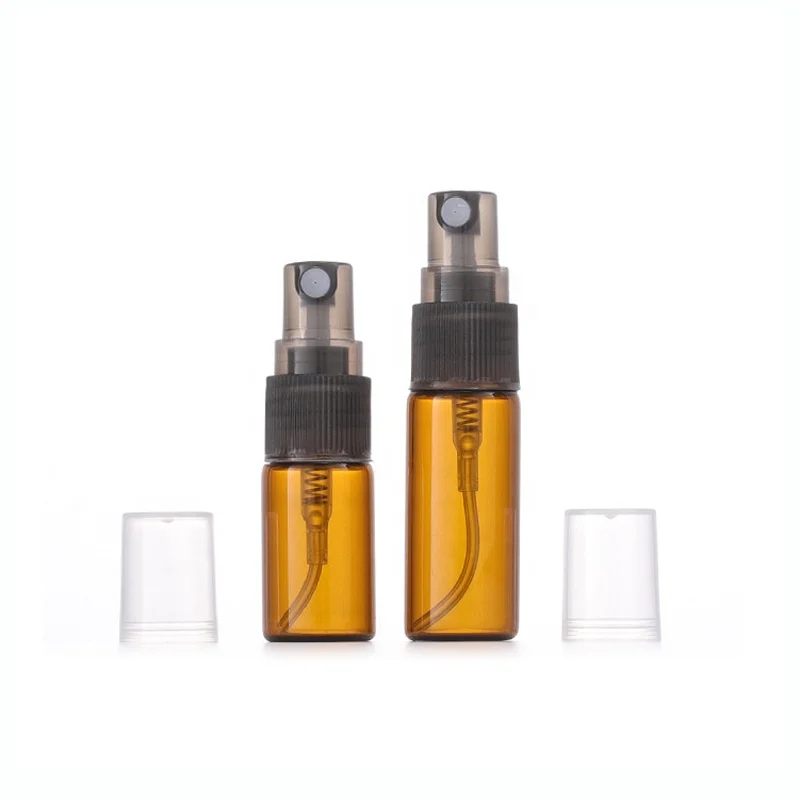 custom travel size tester perfume package bottles pen shape 3ml 5ml 10ml small amber glass spray bottle for perfume