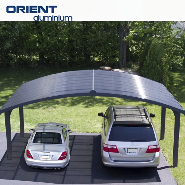 Modern Carport for Cars Polycarbonate Roof Garage Heavyduty Rv Cover Metal Garage for Cars Outdoor Parking Canopy