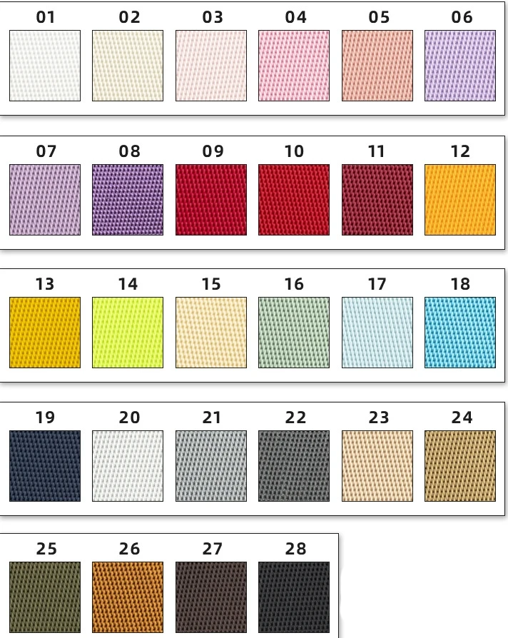 Wholesale high quality 2cm-3.8cm imitation nylon pattern webbing strap roll for luggage bag