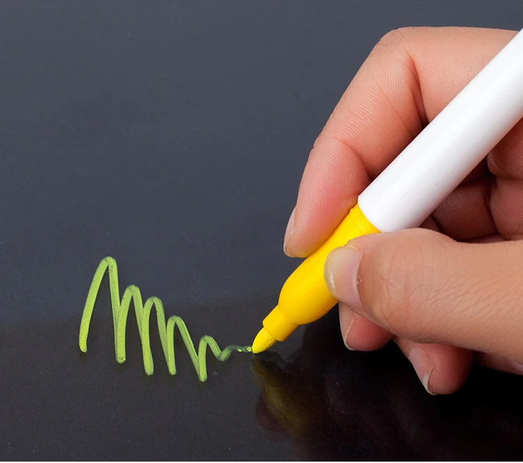Non dangerous Low Odor Non toxic Vivid And Vibrant Color Water Base Wet Erase Liquid Chalk Marker