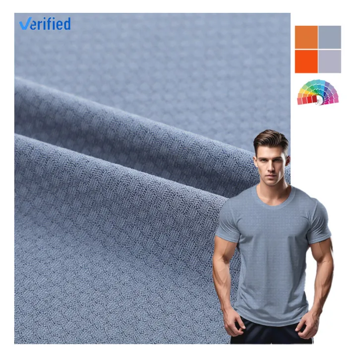 Solve the problem of pilling elasticity stable color and quick drying quality assurance polyester/spandex fabric