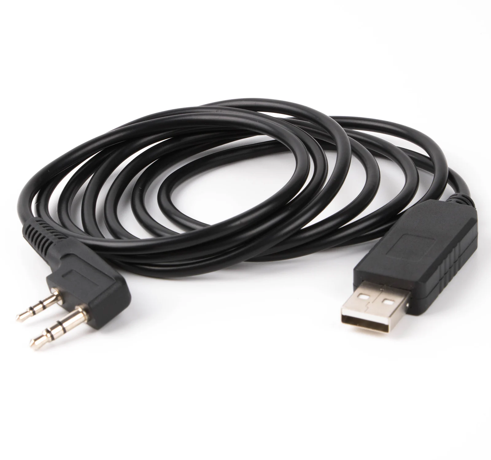 Оптовая продажа PL2303 UART TTL USB под прямым углом 3 полюса TRS 3,5 мм 2,5 мм Двойной Аудио Разъем Последовательный Кабель для программирования