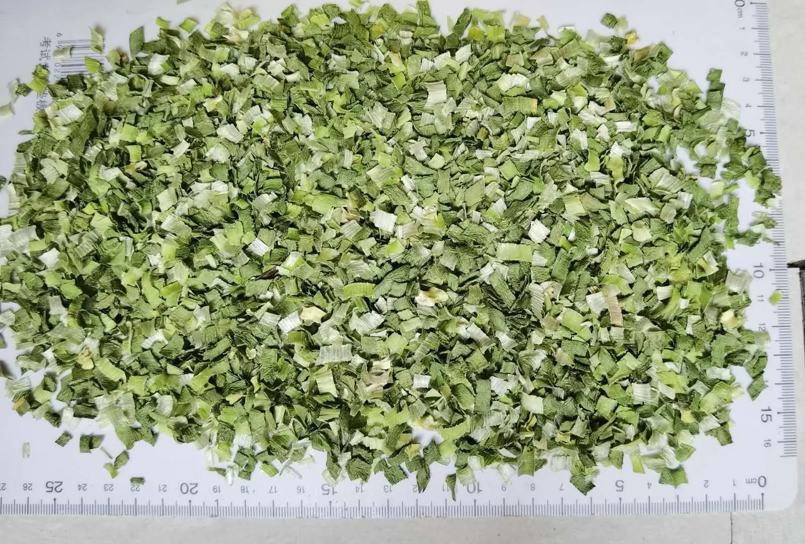 New Crop Air Dried Dehydrated Garlic Leaves Green Chive Green Leek Leaf