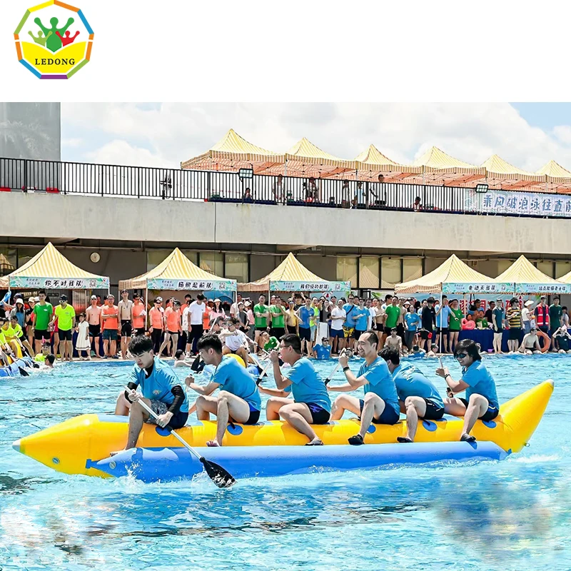 Toy Towable Banana Boat Hot Sale Inflatable Fly Fish Water Sport Game Rubber Boat