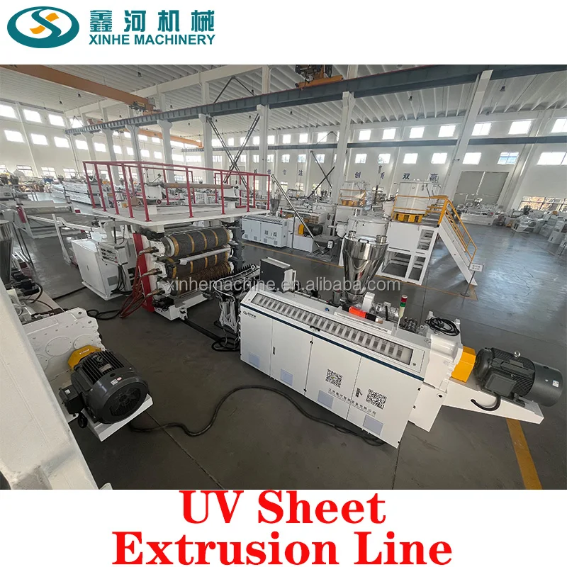 PLC Plastic PVC marble building materials wall panel mold extrusion molding machine