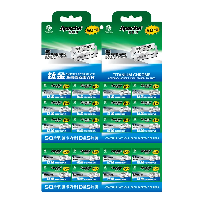 Portable Razor Blade Cheap Safety Razor Blades With Double Edge For Body
