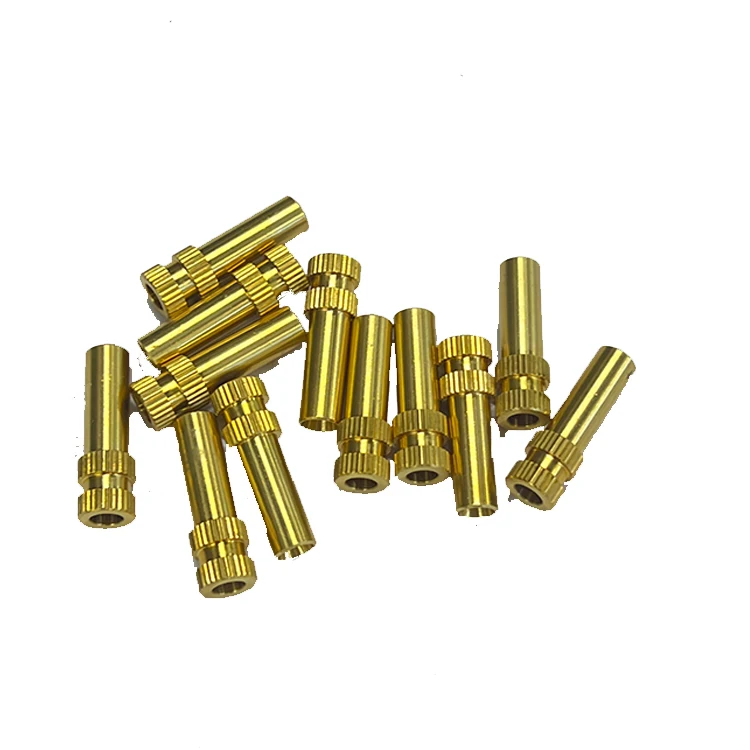 Wholesale Stainless Steel  Slotted Shoulder Knurled Thumb Screw Brass short screw