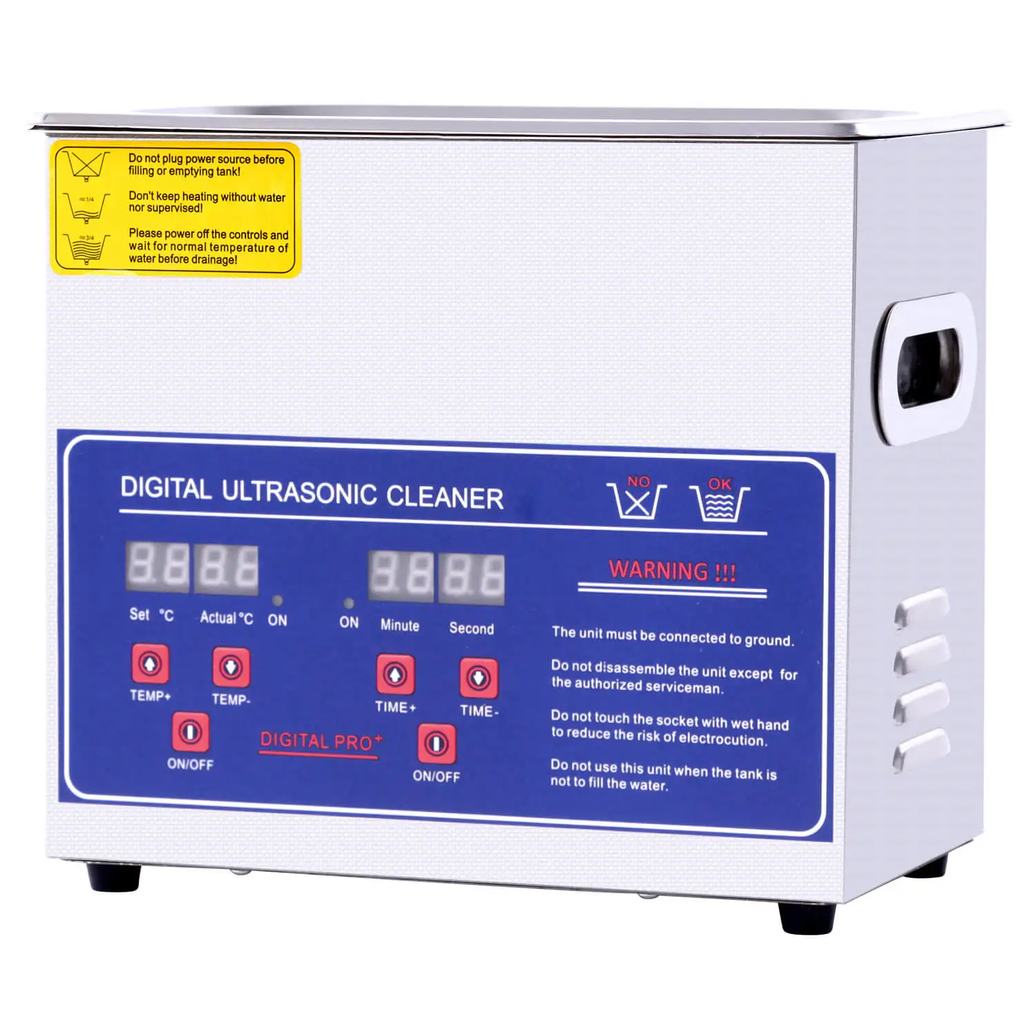 DK SONIC PS seires ultrasonic cleaner ultrasonic bath dental ultrasonic cleaner 1.3L/2L/3.2L/4.5L/6L/10L/15L/22L/30L