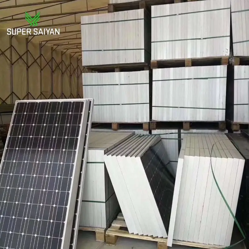 Saiyan Mono SecondHand Solar Photovoltaic Pv Module Used Paneles Solares 250w 400w 450w 500w 600w Paneles Solares Costo Factory