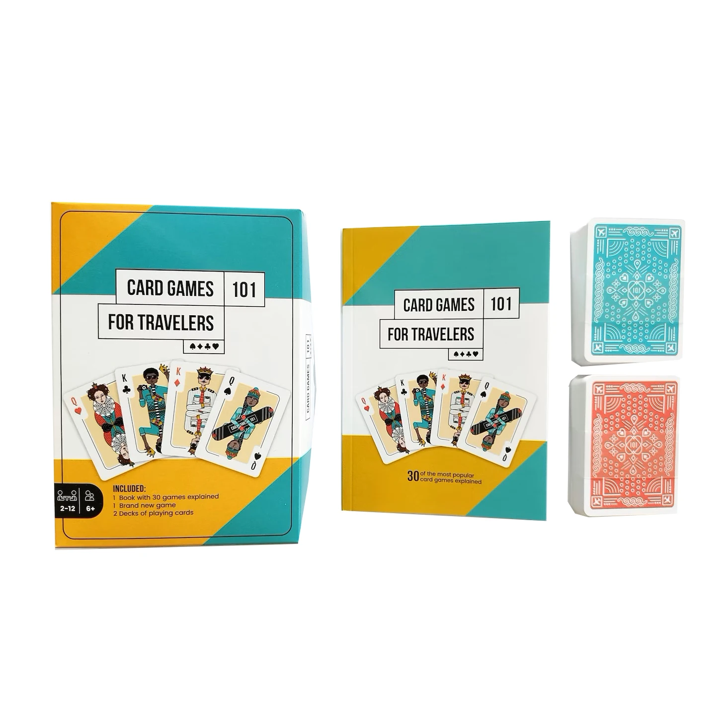 Professional Personal Customization Zain Double Deck Plastic Playing Card