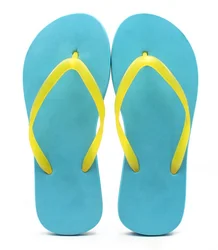 New design custom printing summer rubber $1 dollar flip flops