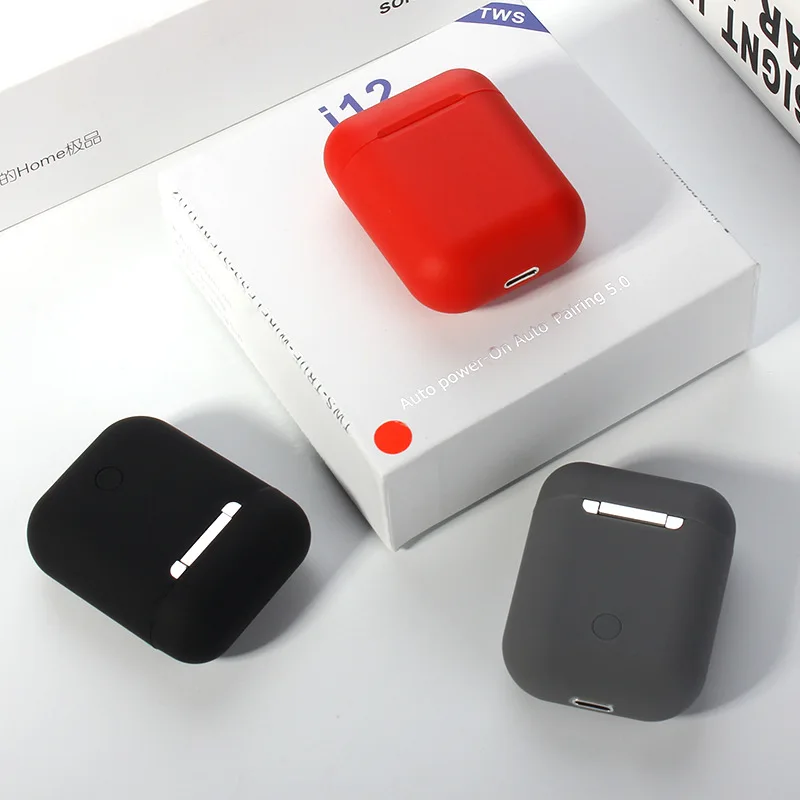 OEM/ODM Пользовательский логотип i12 Спортивные Беспроводные наушники Heavy Bass Наушники с микрофоном беспроводные наушники гарнитура для телефона