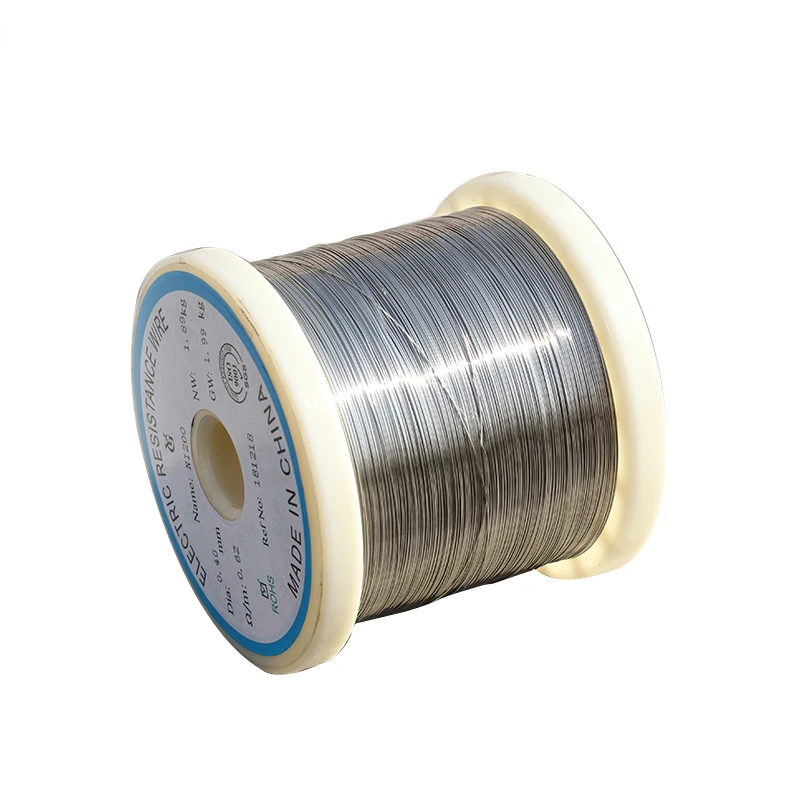 6J40 6J12 6J8 6J13 Constantan Alloy Copper Nickel Electric Resistance Heating Resistance Wire Nickel Copper Wire for Industry