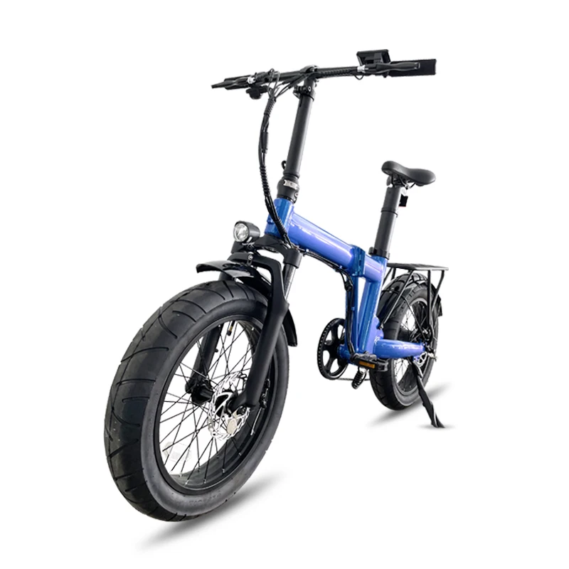 Hoya wholesale price Fat Tire Folding Electric Bicke 20 Inch 36V10.4-14Ah Lithium Battery Mountain Bike