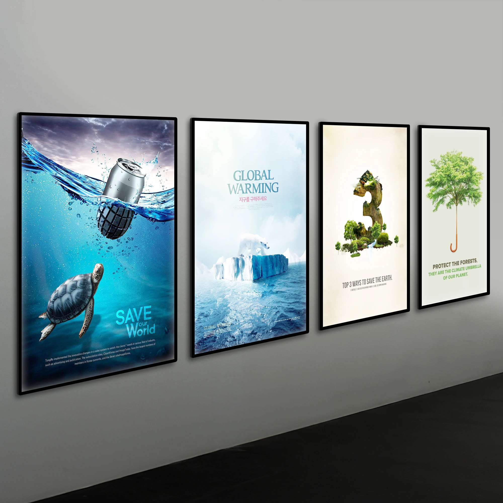 Factory supply ultra thin light box menu board light box for advertising light box