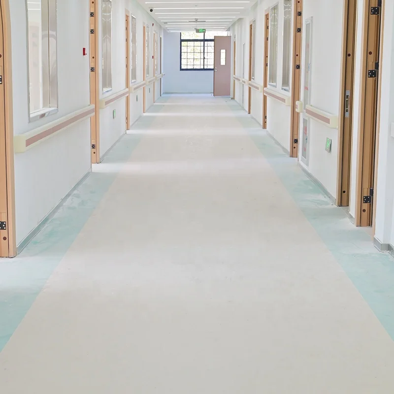 Wholesale Roll Vinyl Flooring PVC Homogeneous Vinyl Hospital Linoleum Flooring/roll/sheet