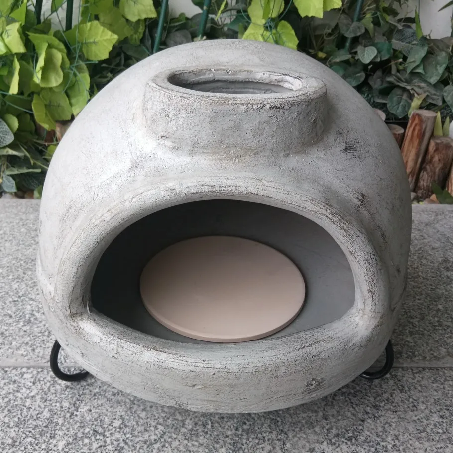 Wholesale heat resistance bbq clay pizza oven