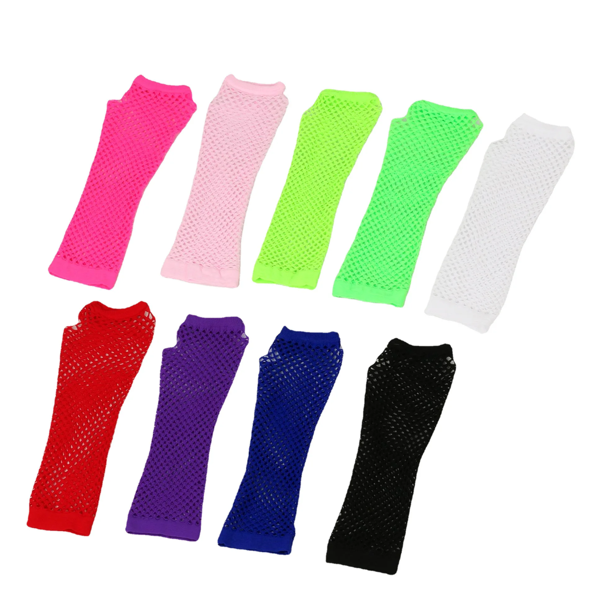 Yiwu Jingwen OEM Women Ladies Tattoo Arm Long Sleeve Mesh Jersey