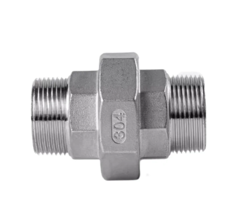 304 stainless steel jst connector DN8-100 male thread circular connectors outer wire joint Pneumatic Componen quick connector