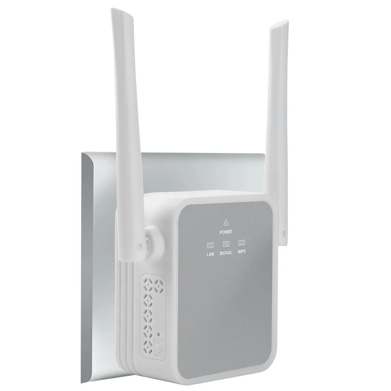 TUOSHI Wireless Signal wifi Range Extender with US Plug Wire RJ45 LAN 2.4G wifi Repeater 300mbps