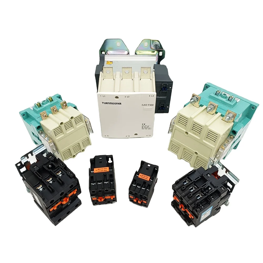 turnmooner CJ20-100 ac magnetic contactor 3 pole magnetic contactor 3 phase 220v/380v coil magnetic