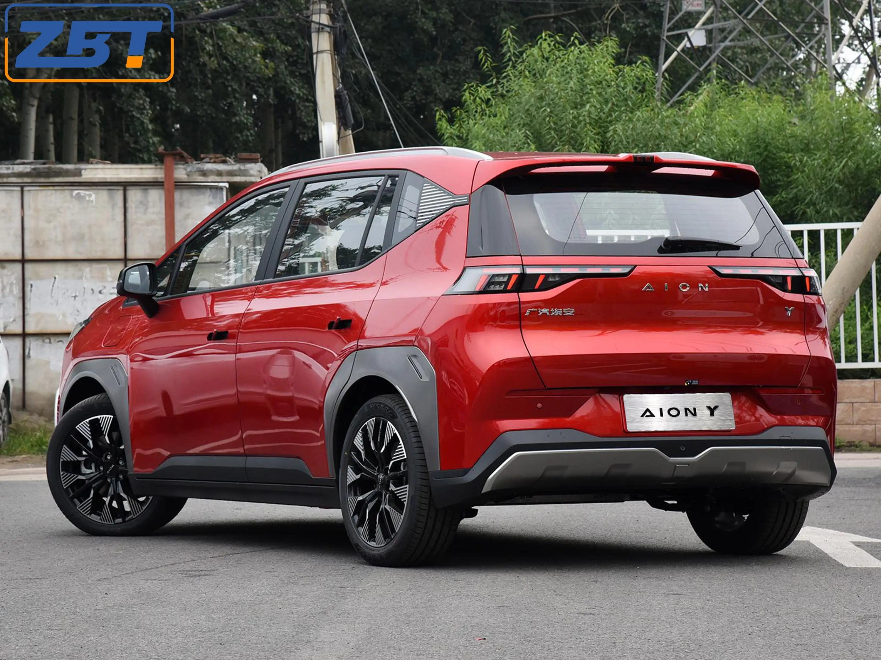 NEDC 410km 500km 600km super long range auto car 225nm aion y suv electric motor vehicle with ternary lithium battery