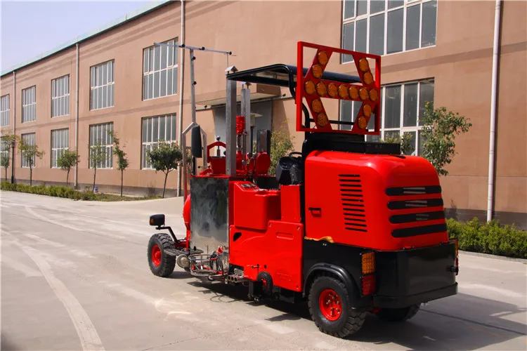 Big thermoplastic spraying road marking machine for sale machine de marquage routier