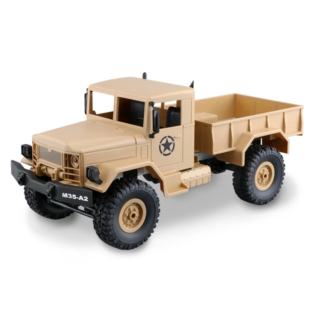 1/12 RC Military Truck MN-35 2.4G Four-wheel Drive Climbing Vehicle Remote Control Army Truggy Loading