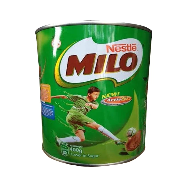 Premium Quality Low Sugar 400g Milo Cocoa Powder Chocolate Energy Milo Drink With Natural Goodness of Malt Barley