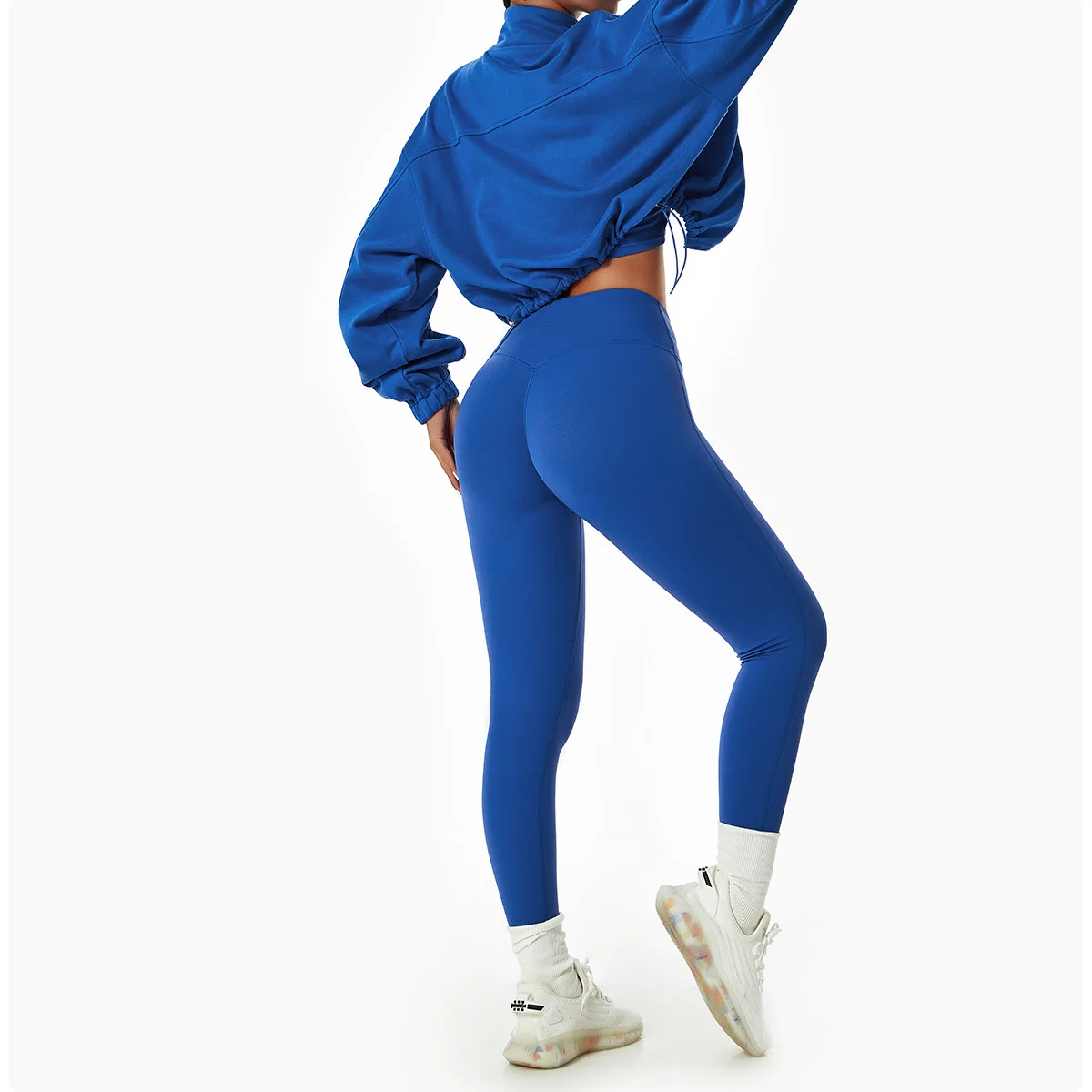 OEM manufacturer high quality plain casual european korean oversized crew neck sweatshirt with zipper